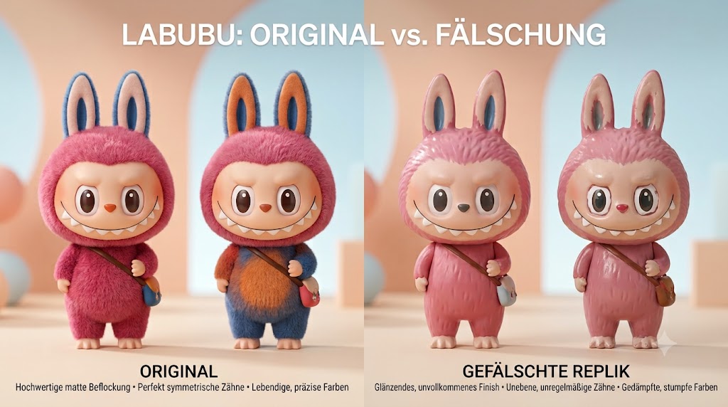 Labubu Original erkennen