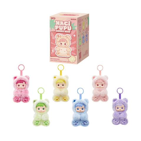 POP MART Labubu HACI PUPU Gummy Bear Original " Peach Flavor" (Pfirsich) - Wiztex.de