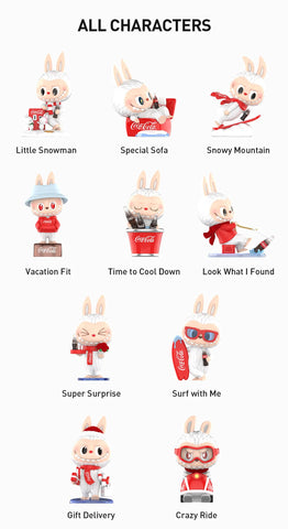 POP Mart Labubu The Monsters Coca Cola Series Blind Box Vinyl Face Sammlerfigur 10-teiliges Set - Wiztex.de