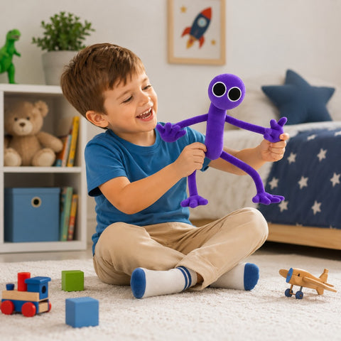Peluche de Rainbow Friends morado