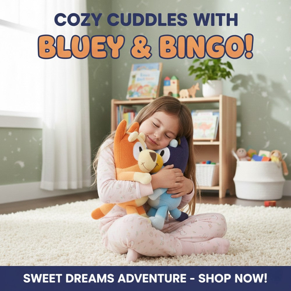 Bluey und Bingo Plüschtiere Set