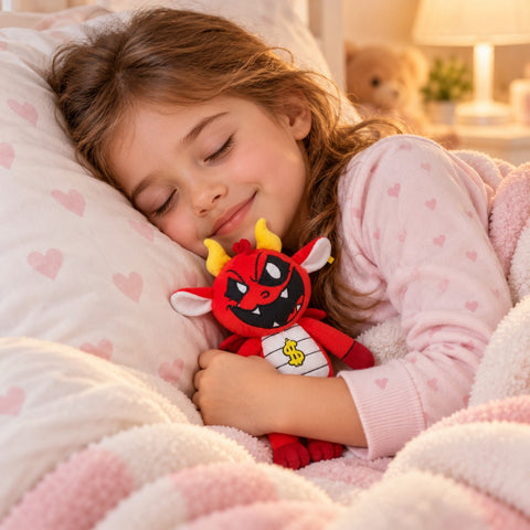 Nightmare Monster Playtime Critters Peluche Simon-Smoke Rojo