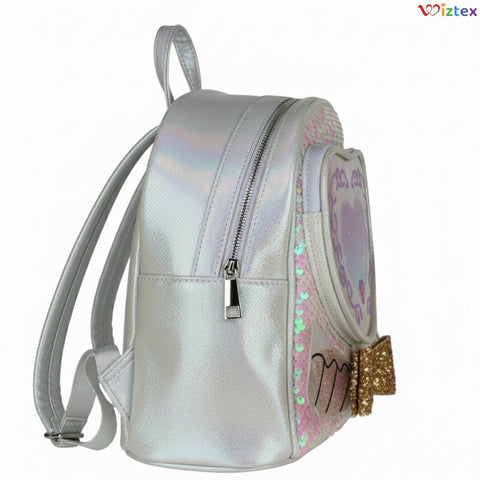 Glänzendes Herz Kindergarten Rucksack - Wiztex.de