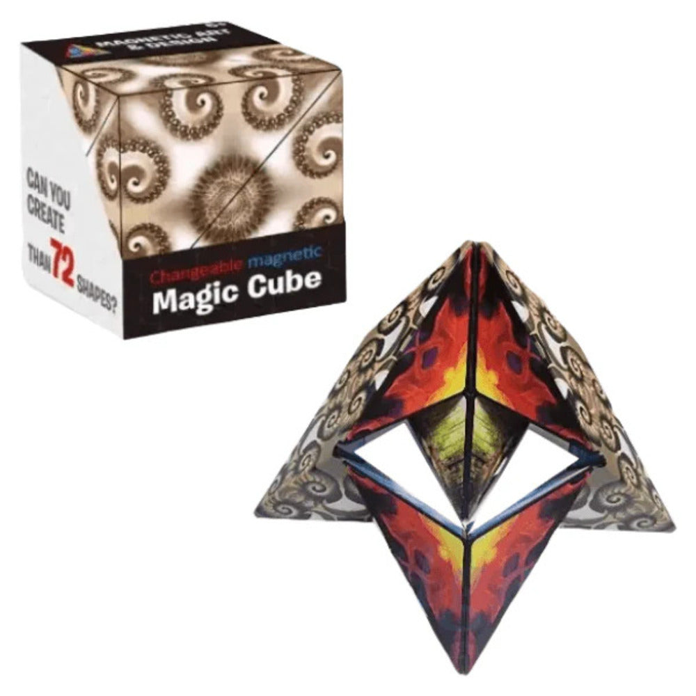 Magnetic 3D Magic Cube Puzzle Waldbraun - Wiztex.de