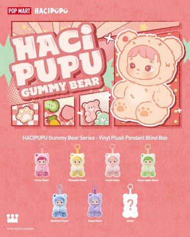 POP MART Labubu HACI PUPU Gummy Bear Original Pendant Blind Box Einzelstück - Wiztex.de