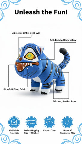 Demon Hunters Tiger Plüschtier