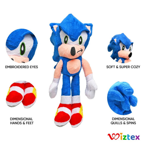 Sonic the Hedgehog Plush Collection Blue Hero 50 CM 