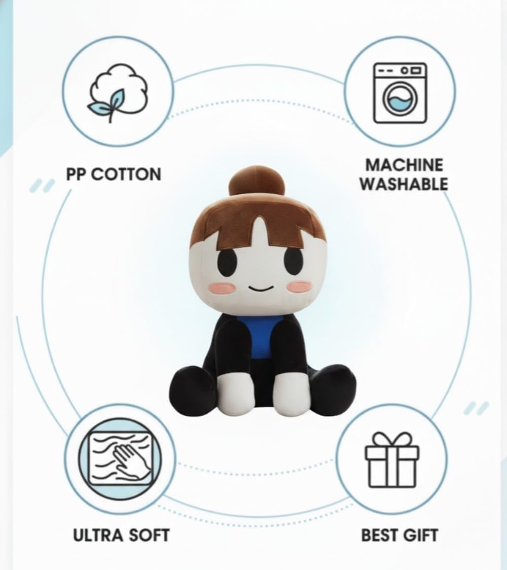 Becon Blox Buddy Plüschtier (Blau) - Wiztex.de