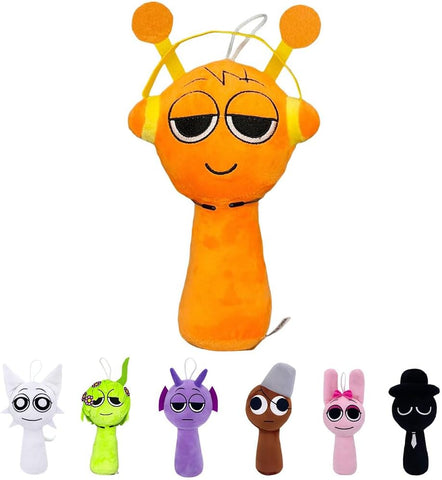 Sprunki Plüschtier (Orange) - Wiztex.de