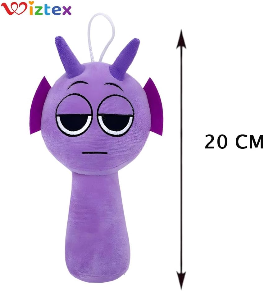 Sprunki Plüschtier (Lila) - Wiztex.de