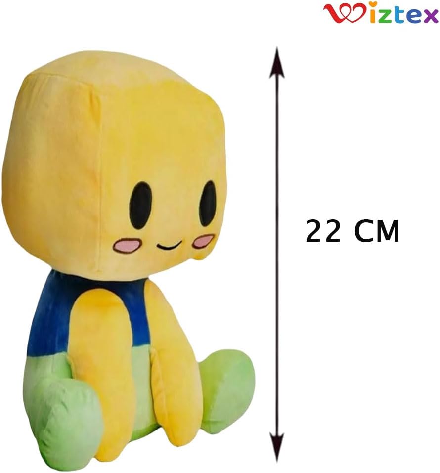 wiztex Becon Blox Buddy Plüschtier (Gelb) - Wiztex.de