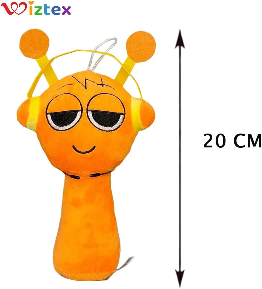 Sprunki Plüschtier (Orange) - Wiztex.de
