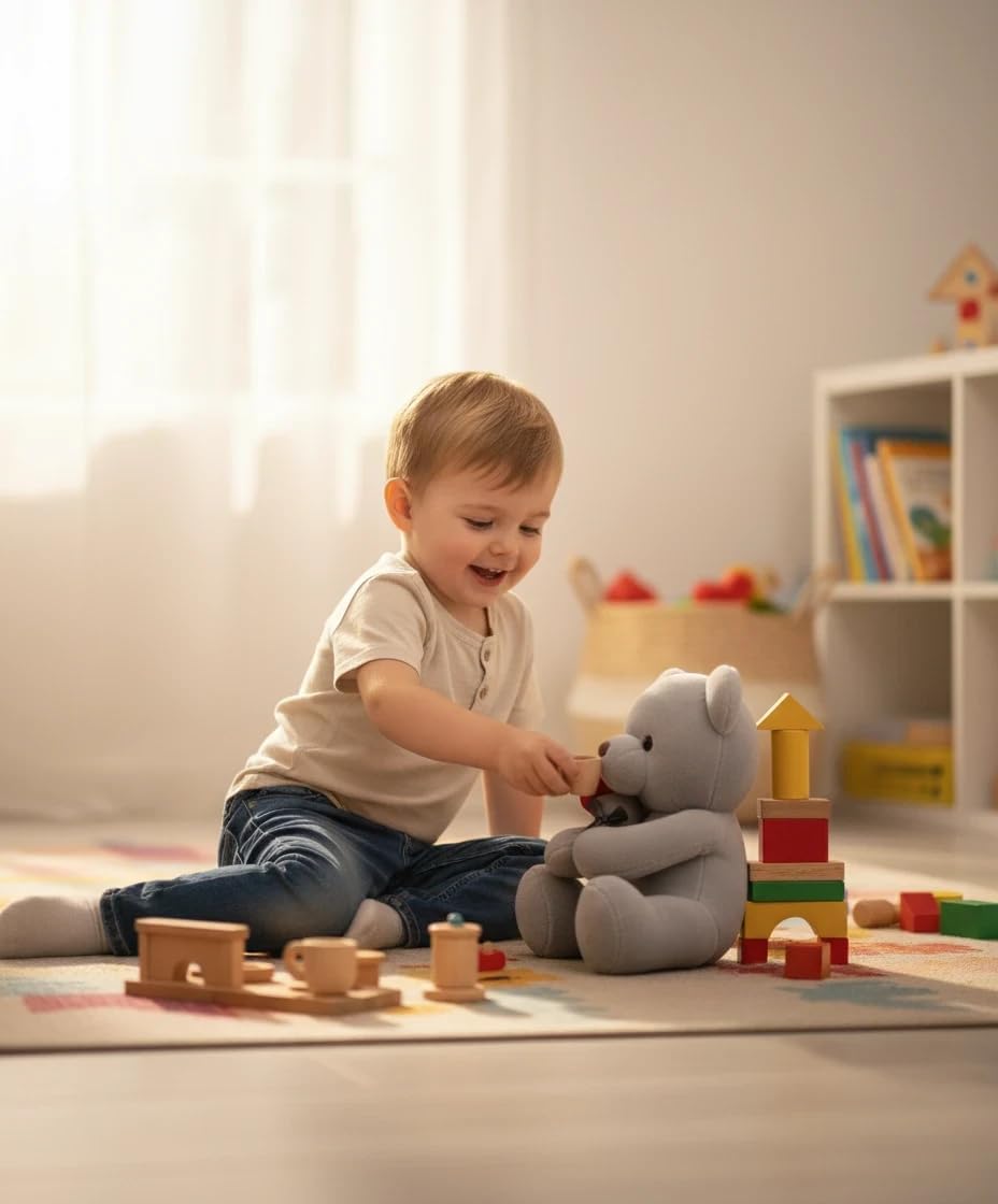 Teddy Bear Plüschtiere (Grau) - Wiztex.de