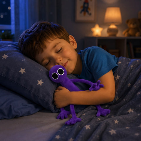 Peluche de Rainbow Friends morado
