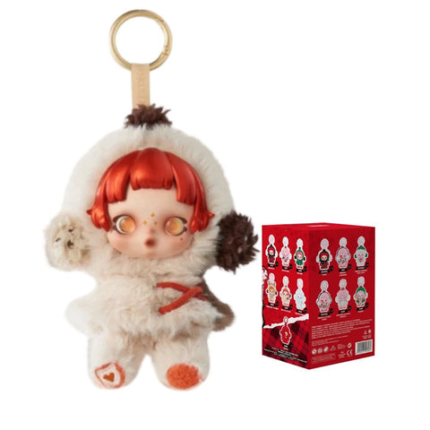 POP MART Labubu SKULLPANDA Winter Symphony Original "Ode to Cocoa" (Weiß) - Wiztex.de