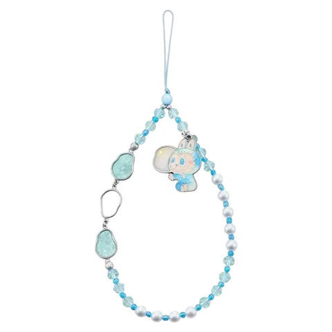 POP MART Labubu BIG INTO ENERGY Mobile Phone Charm "Hope" (Blau) 1 Stück