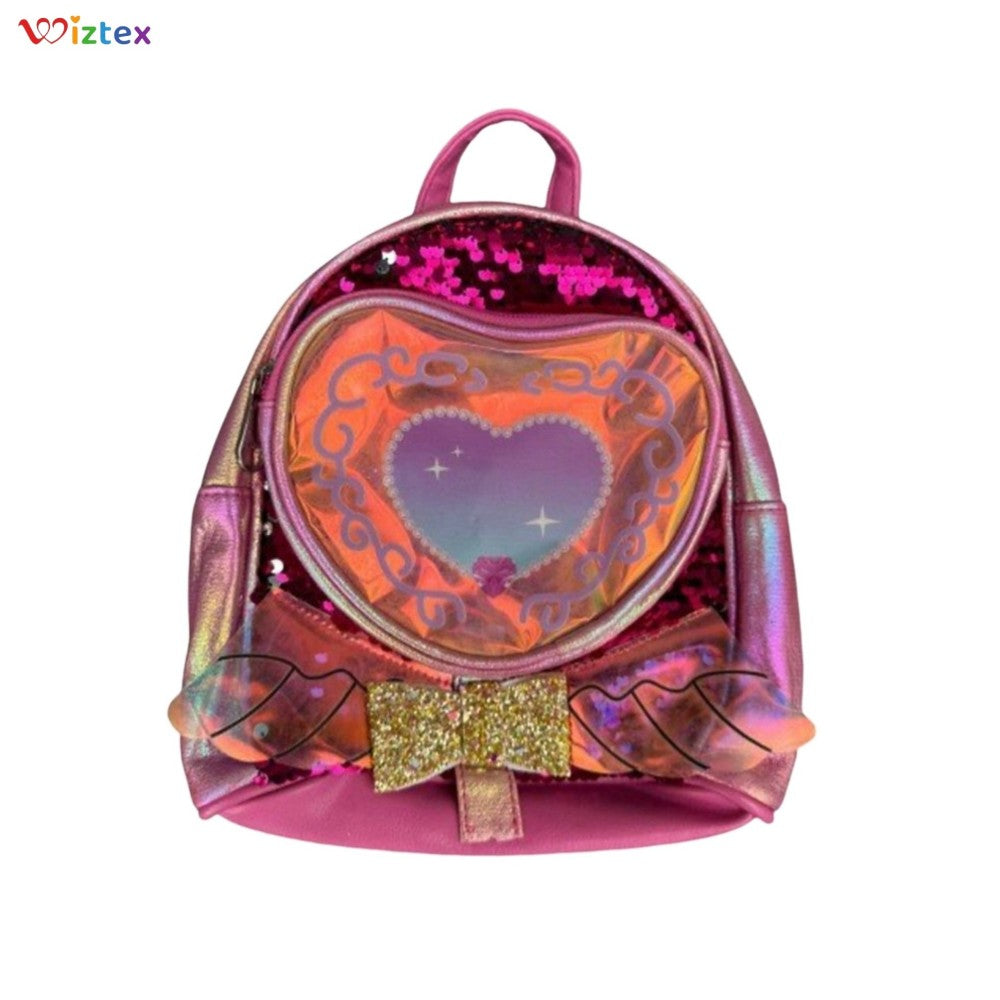 Glänzendes Herz Kindergarten Rucksack - Wiztex.de