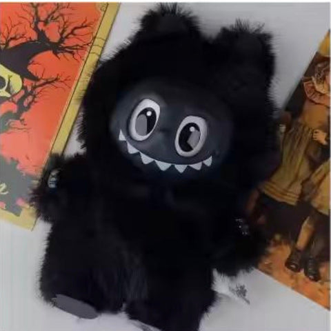 LAFUFU The Monsters Exciting Macron Series Schwarz Vinyl Face Sammlerfigur