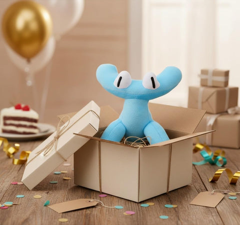 Regenbogenfreunde Cyan Plüschtier - Wiztex.de