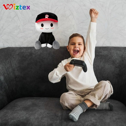 wiztex Becon Blox Buddy Plüschtier (Schwarz) - Wiztex.de