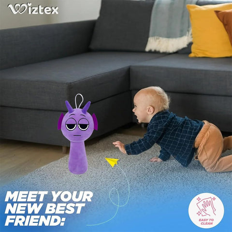 Sprunki Plüschtier (Lila) - Wiztex.de