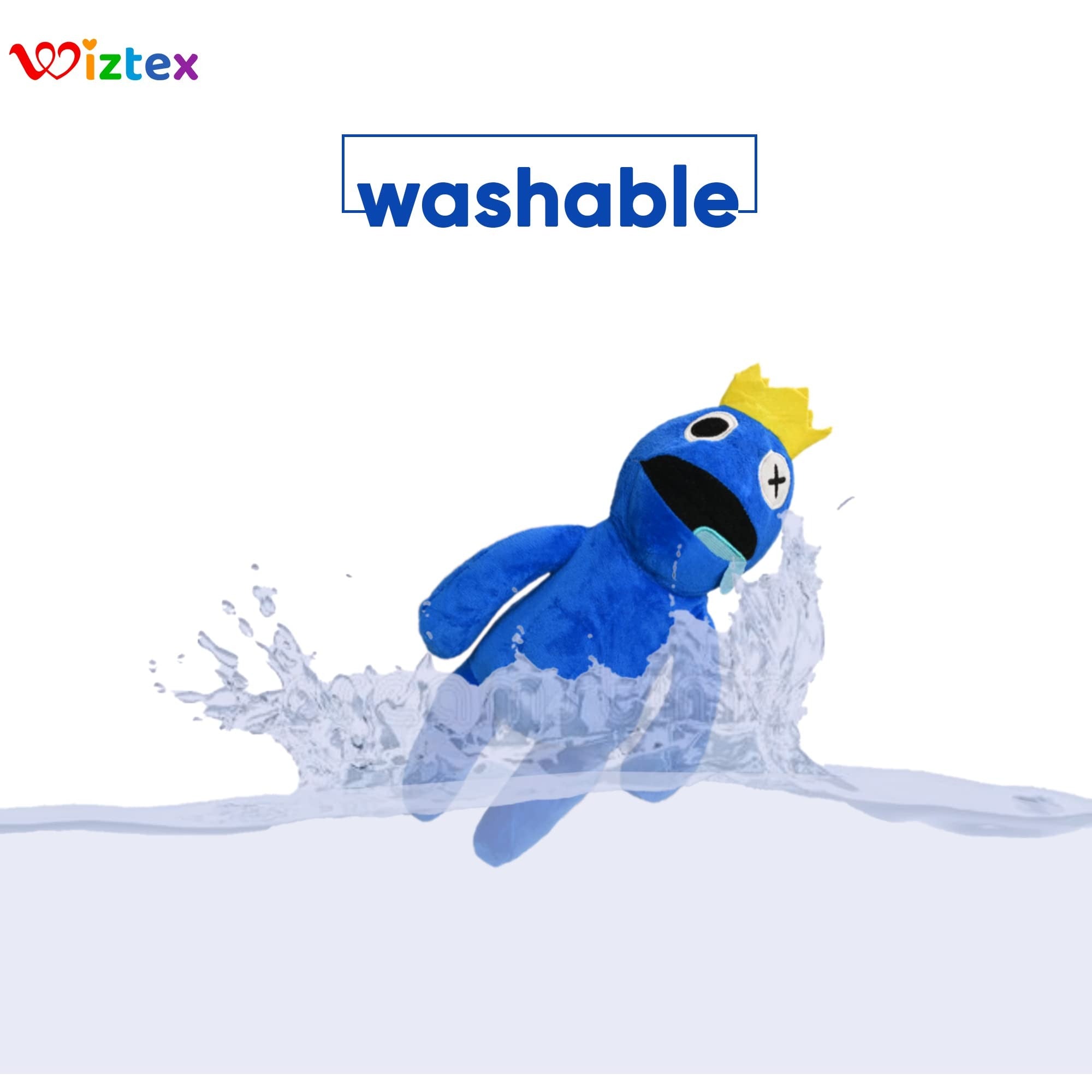 Regenbogenfreunde Robblox Blau Plüschtier - Wiztex.de