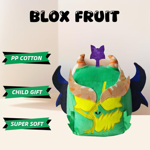 Blox Fruits Plüschtiere Kollektion Dunkelgrün - Wiztex.de