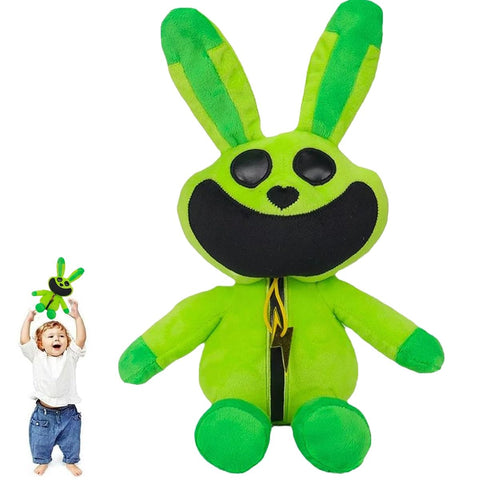 Smiling Critterrs Poppy Playtime Plüschtier Hoppy Hopscotch Hellgrün