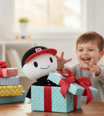wiztex Becon Blox Buddy Plüschtier (Schwarz) - Wiztex.de