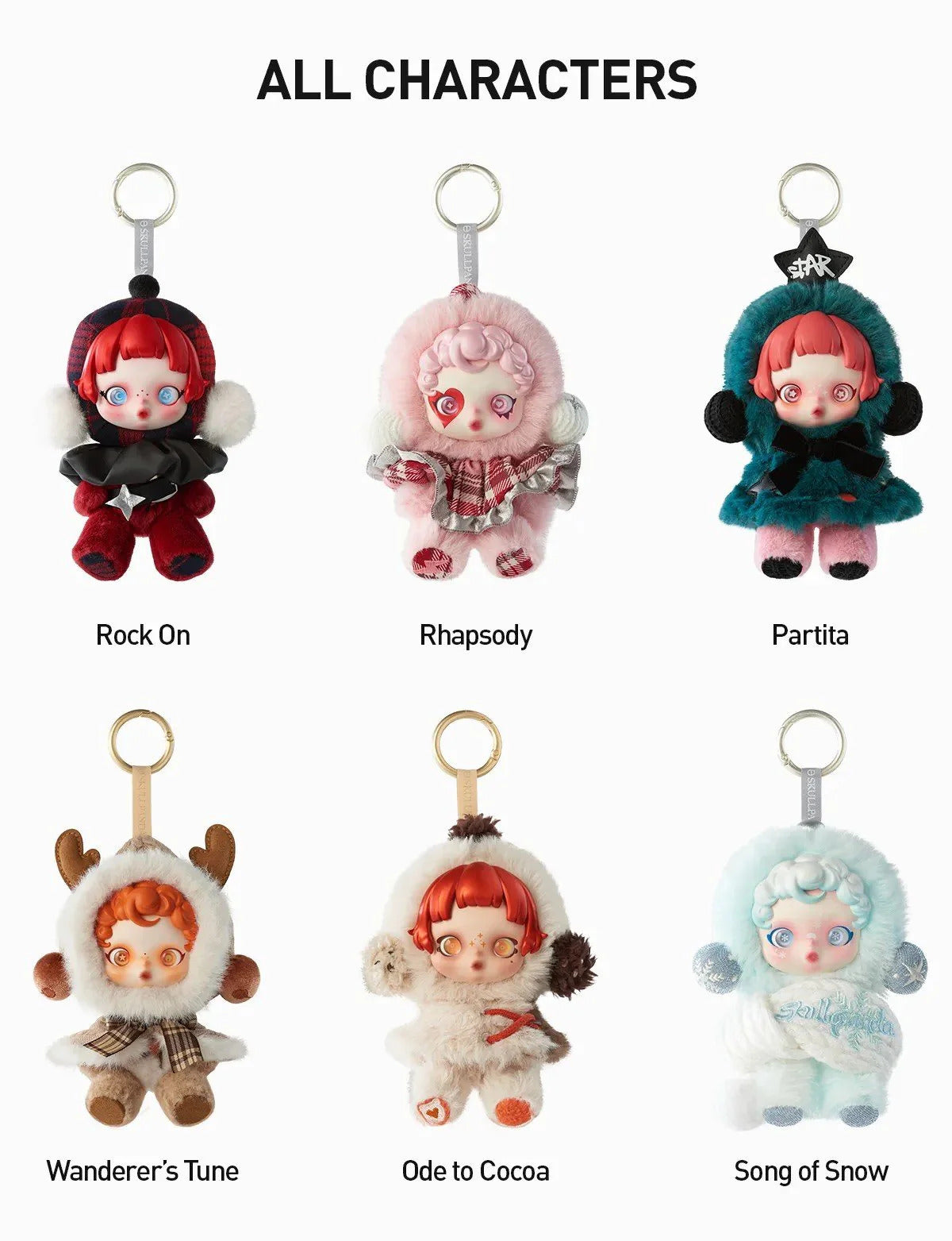 POP MART Labubu SKULLPANDA Winter Symphony Original - Wiztex.de