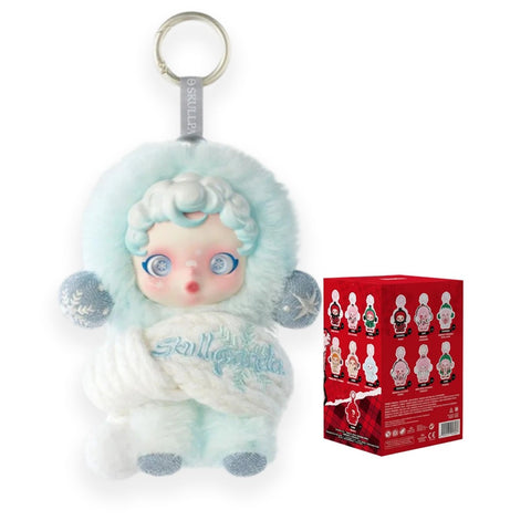 POP MART Labubu SKULLPANDA Winter Symphony Original "Song of Snow" (Hellblau) - Wiztex.de