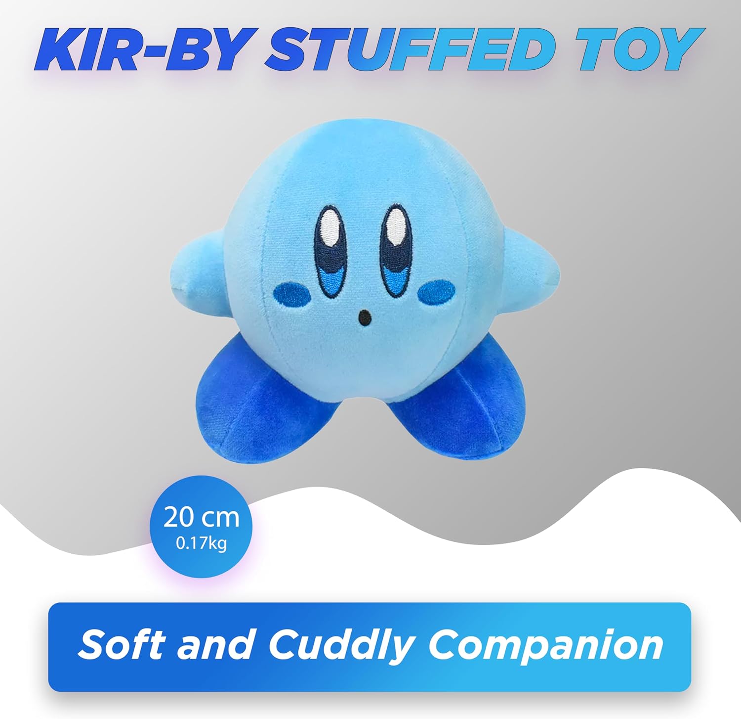 Kirby Plüschtier Geschenk für Kinder (Blue) - Wiztex.de