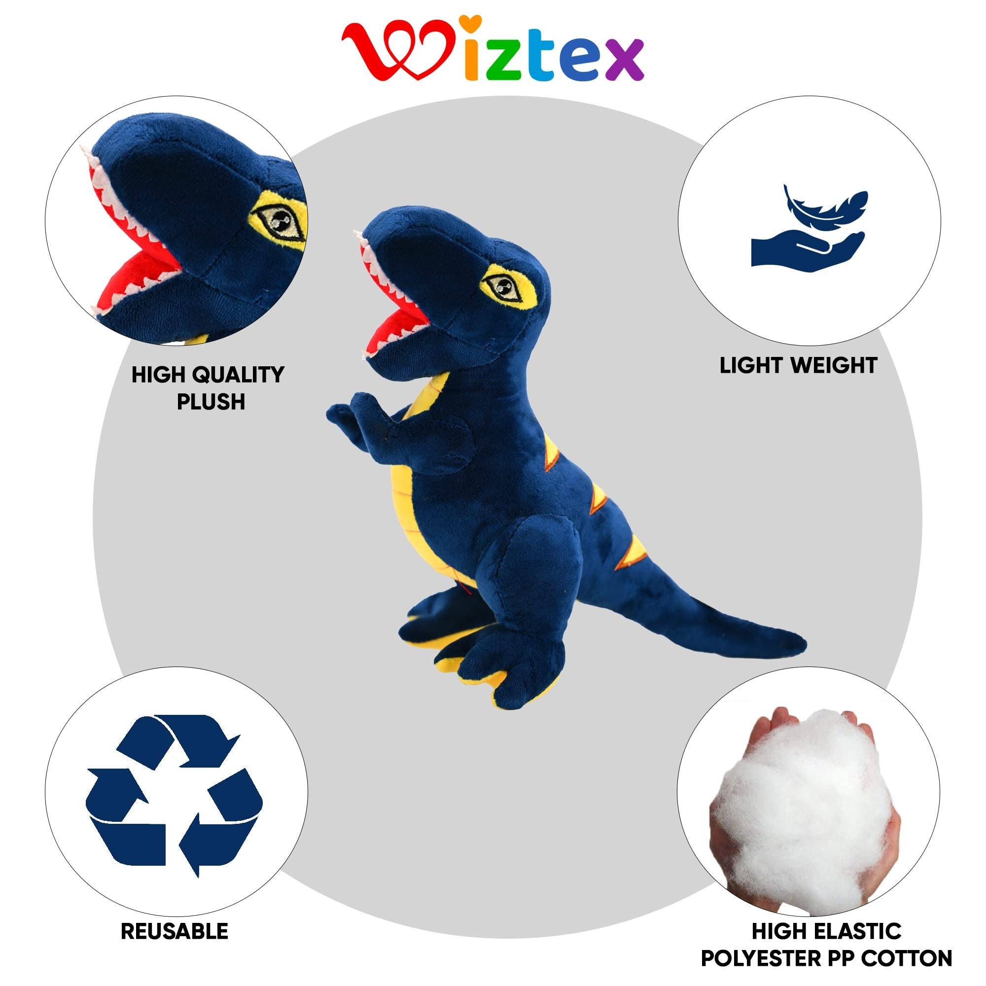 Dinoosaurier Trex Monster Plüschtier - Wiztex.de