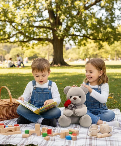 Teddy Bear Plüschtiere (Grau) - Wiztex.de