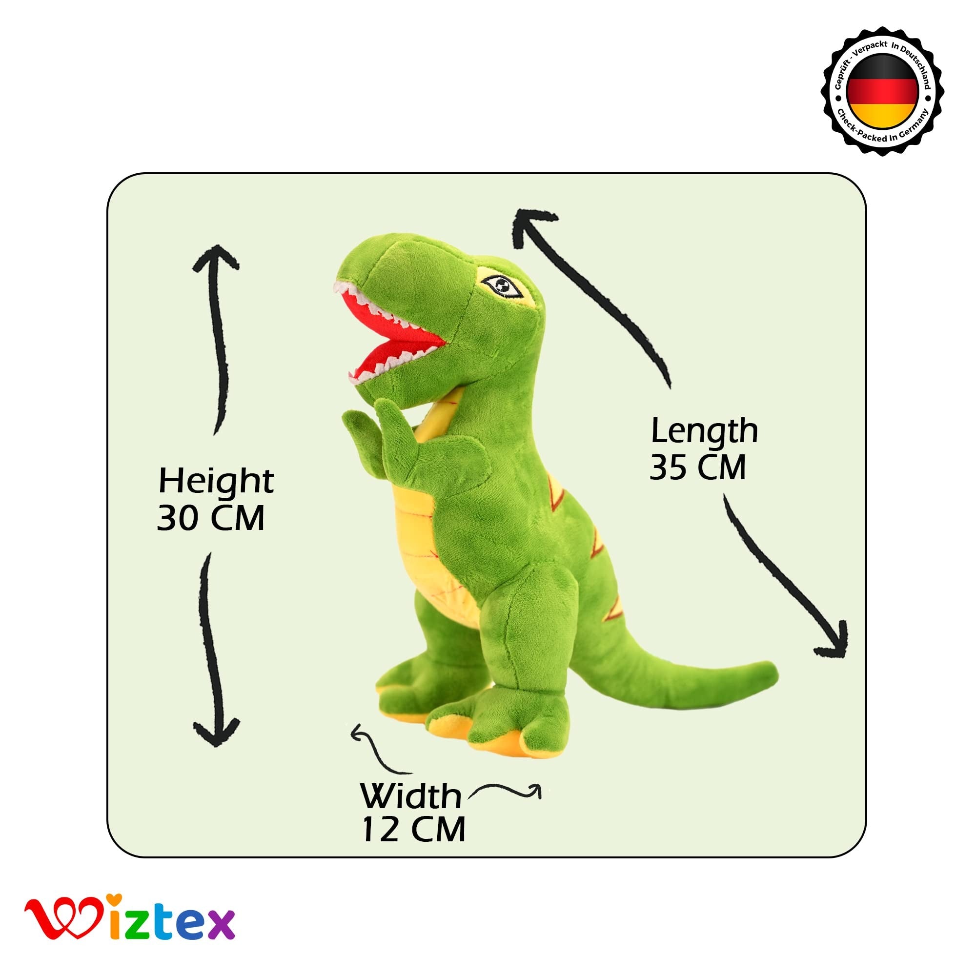 Dinoosaurier Trex Monster Plüschtier - Wiztex.de