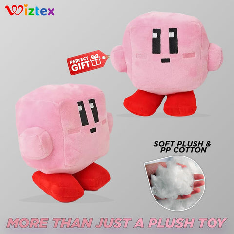 Kirby Plüschtier Geschenk für Kinder (Rosa) - Wiztex.de