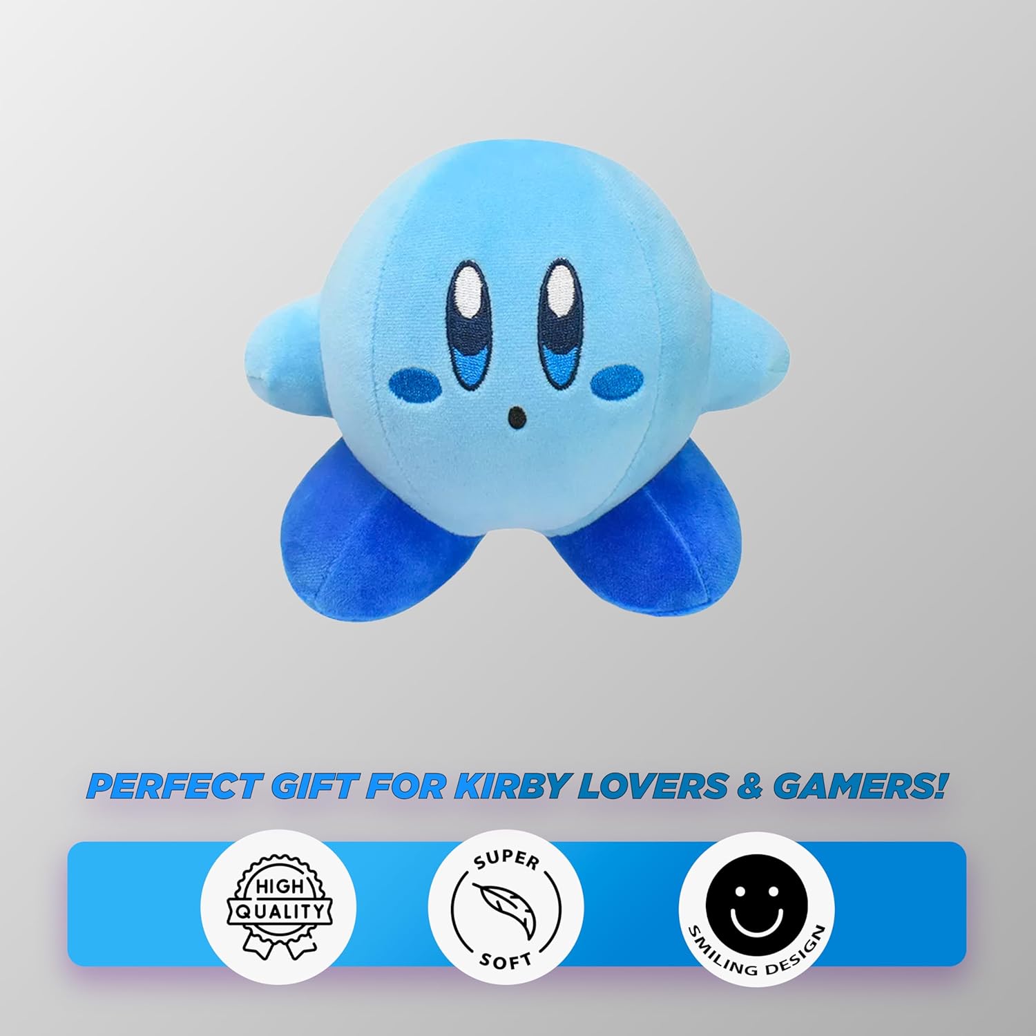 Kirby Plüschtier Geschenk für Kinder (Blue) - Wiztex.de