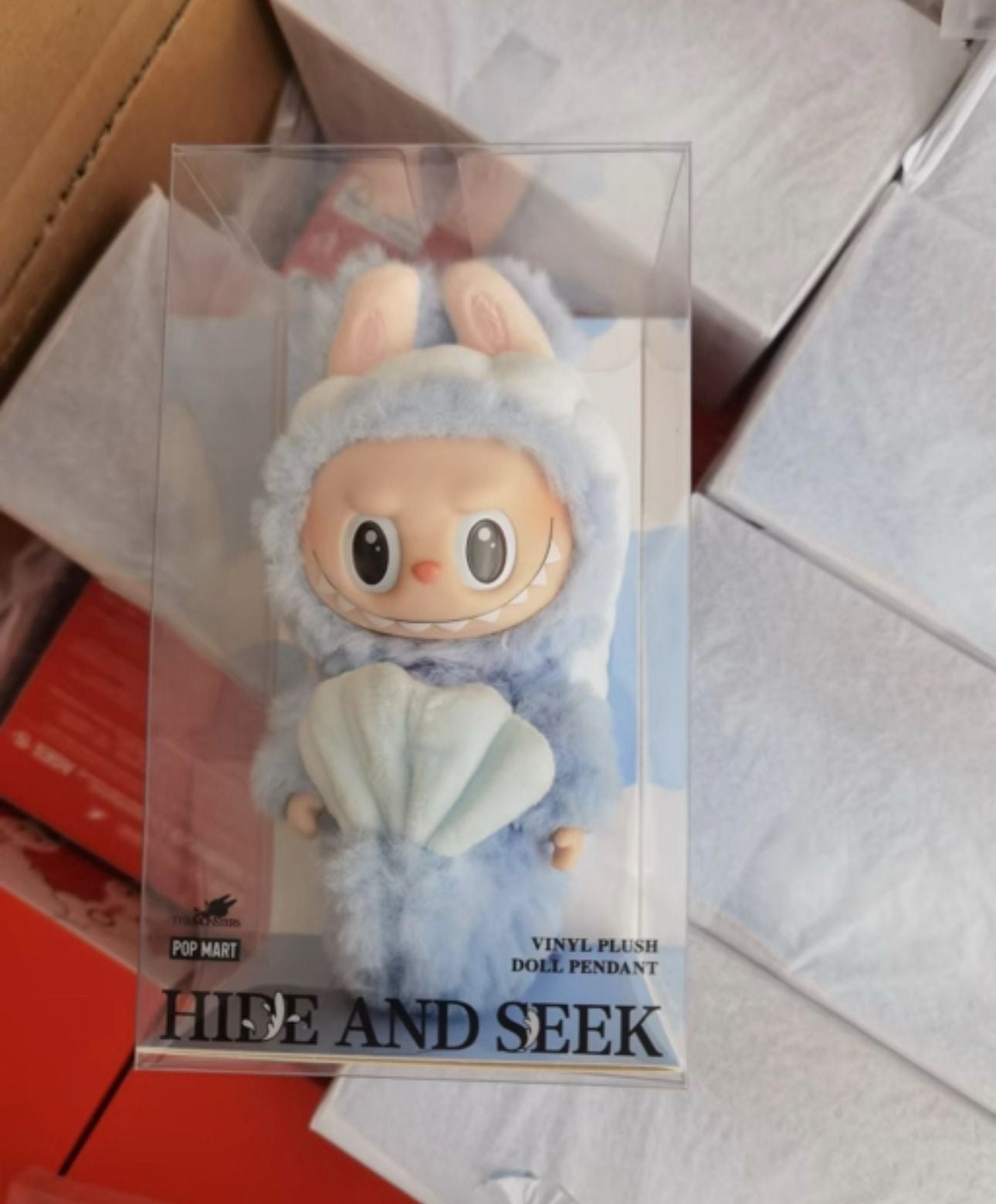 Pop Mart Labubu Hide and Seek In Singapore Vinyl Face Sammlerfigur - Wiztex.de