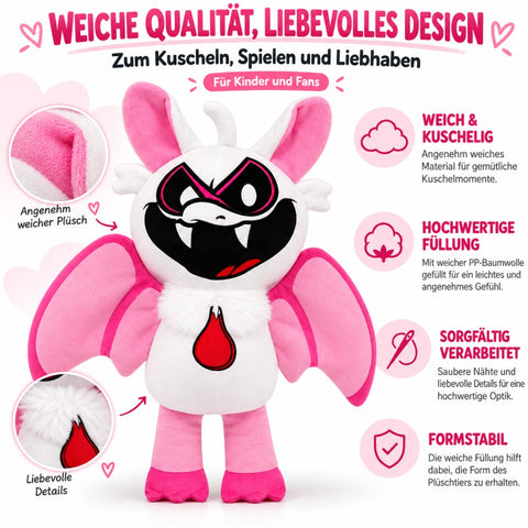 Peluche de Nightmare Monster Playtime Critters Rabie-Baby rosa
