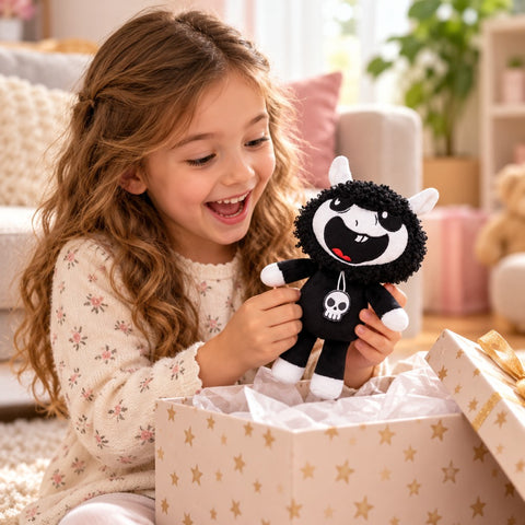 Peluche Nightmare Monster Playtime Critters Baba-Chops negro