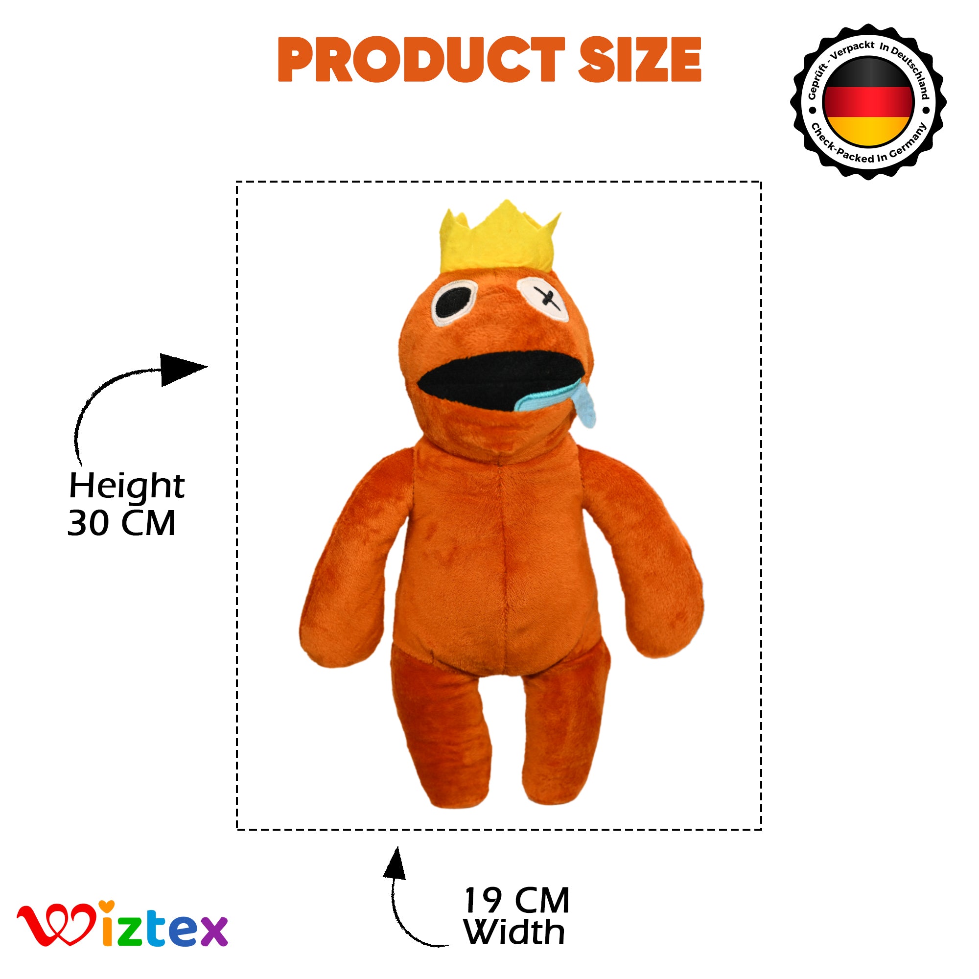 Regenbogenfreunde Robblox Bronze Plüschtier - Wiztex.de