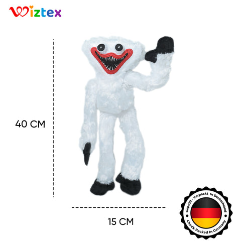 Wiztex Hacki Backi Playtime Plüschtier (Weiß)