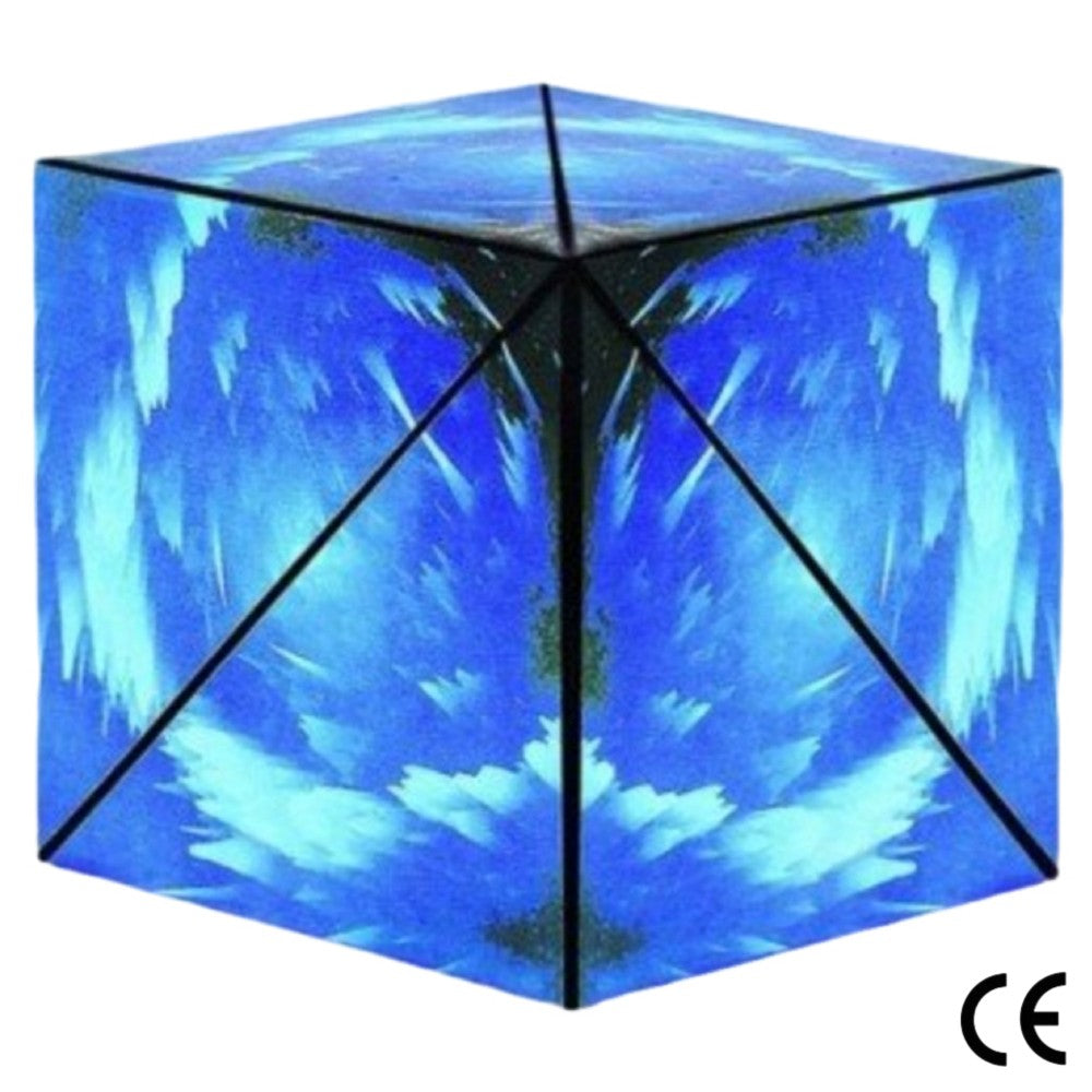 Magnetic 3D Magic Cube Puzzle Ozeanblau
