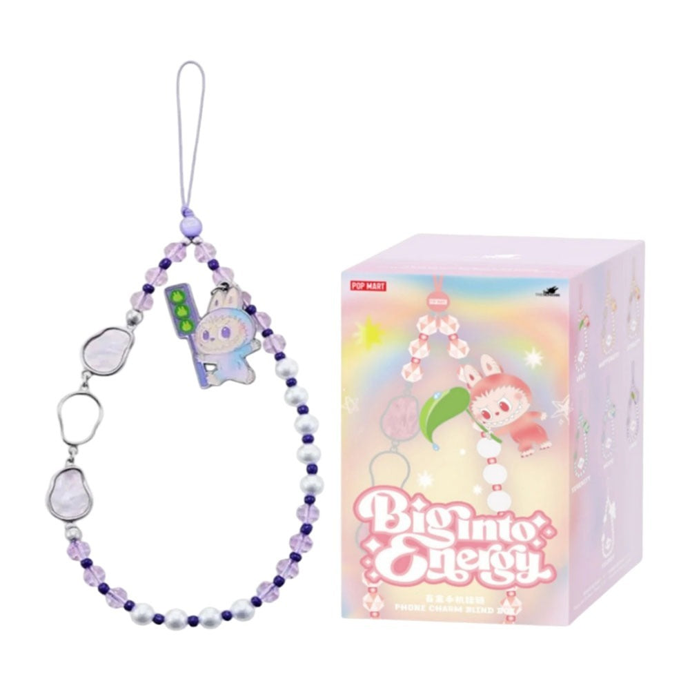 POP MART Labubu BIG INTO ENERGY Mobile Phone Charm Kollektion