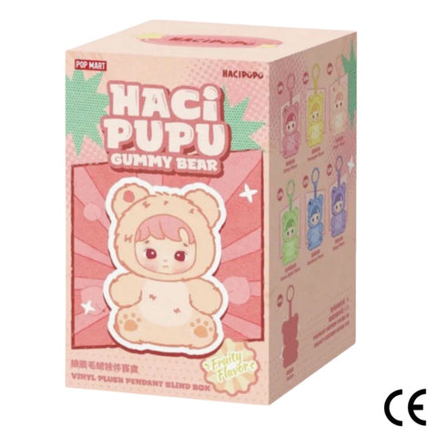 POP MART Labubu HACI PUPU Gummy Bear Pendant Blind Box Einzelstück