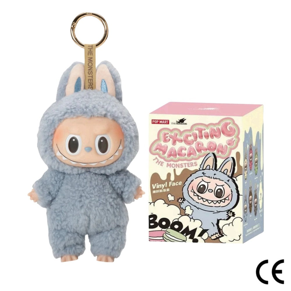POP MART Labubu Exciting Macron "Sea Salt Coconut" (Hellblau)