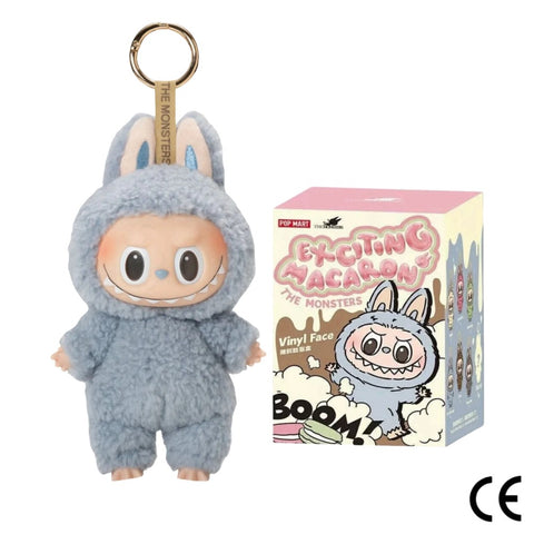 POP MART Labubu Exciting Macron "Sea Salt Coconut" (Hellblau)