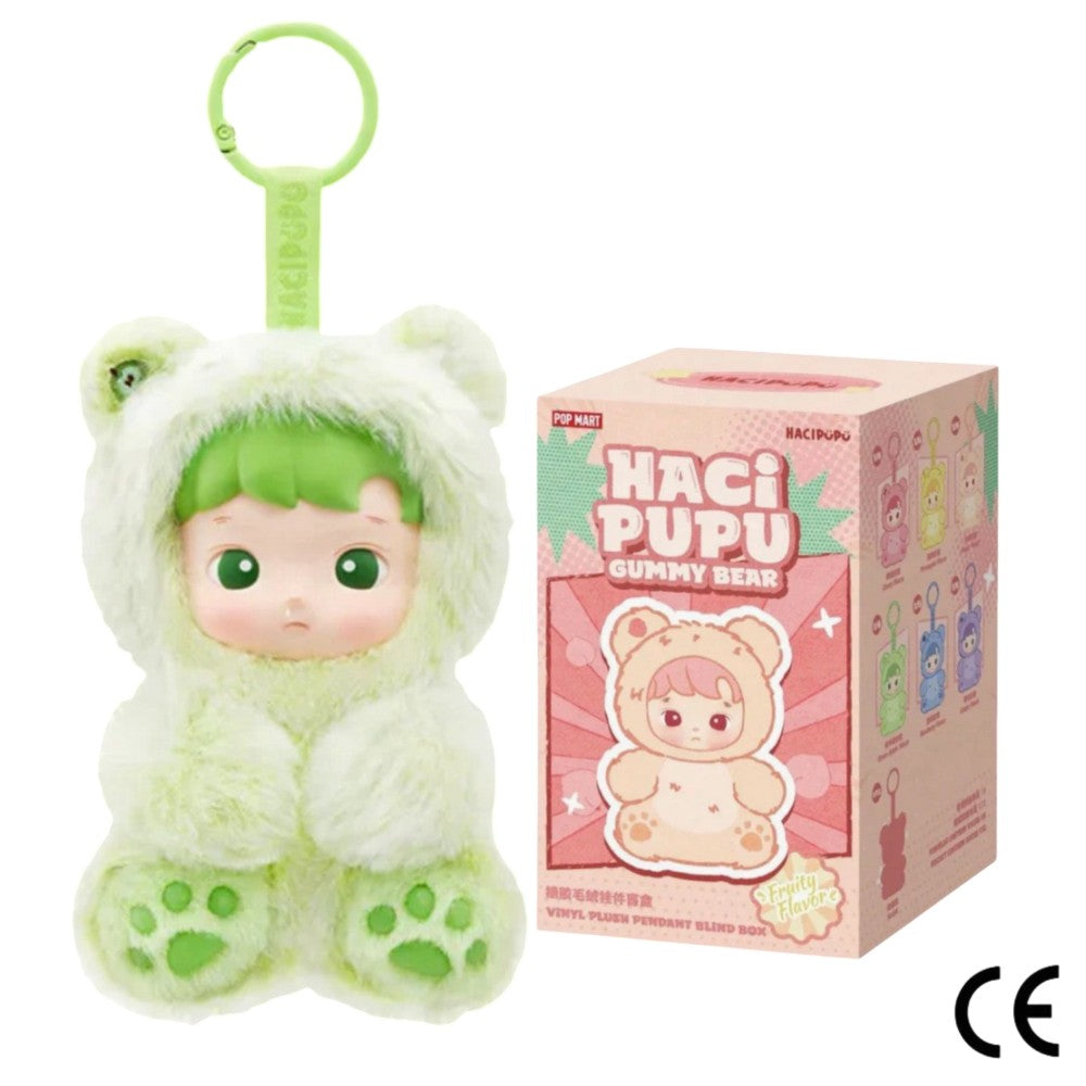 POP MART Labubu HACI PUPU Gummy Bear " Green Apple Flavor" (Hellgrün)
€