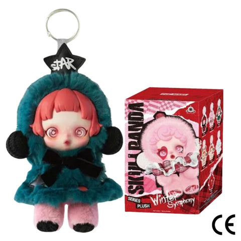 POP MART Labubu SKULLPANDA Winter Symphony "Partita" (Grün)