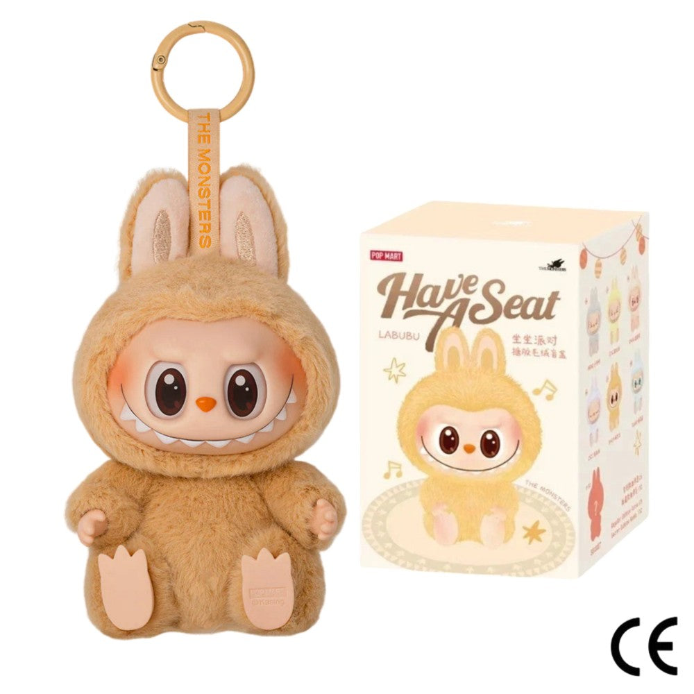 POP MART Labubu Have a Seat "BABA" (Beige)